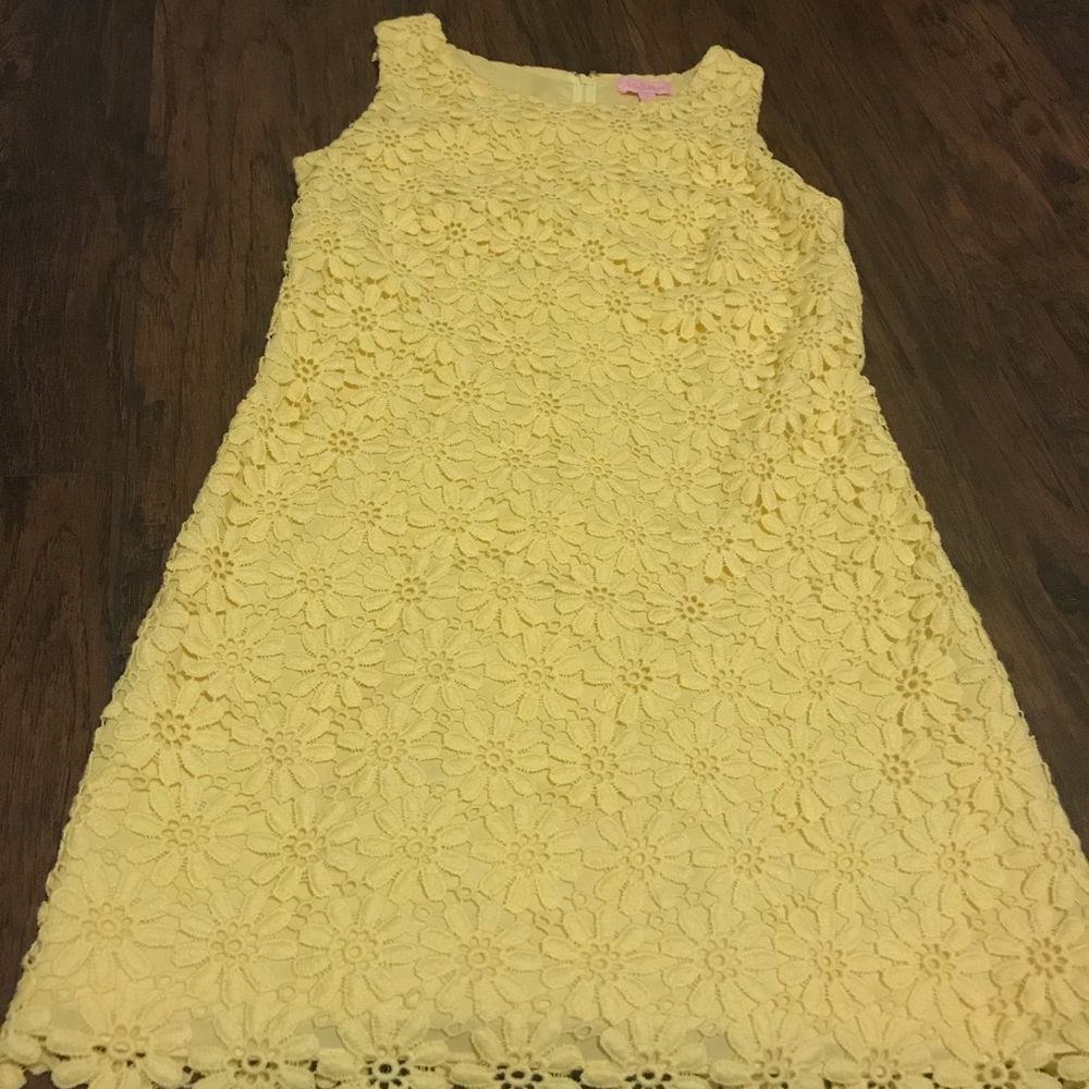 Yellow Lilly Pulitzer Dress